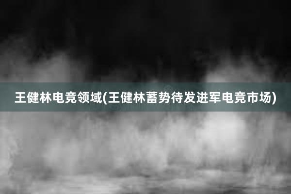 王健林电竞领域(王健林蓄势待发进军电竞市场)