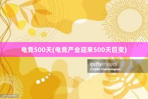 电竞500天(电竞产业迎来500天巨变)