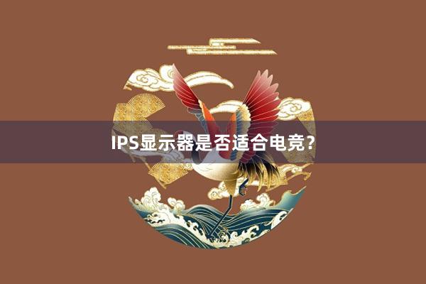 IPS显示器是否适合电竞？